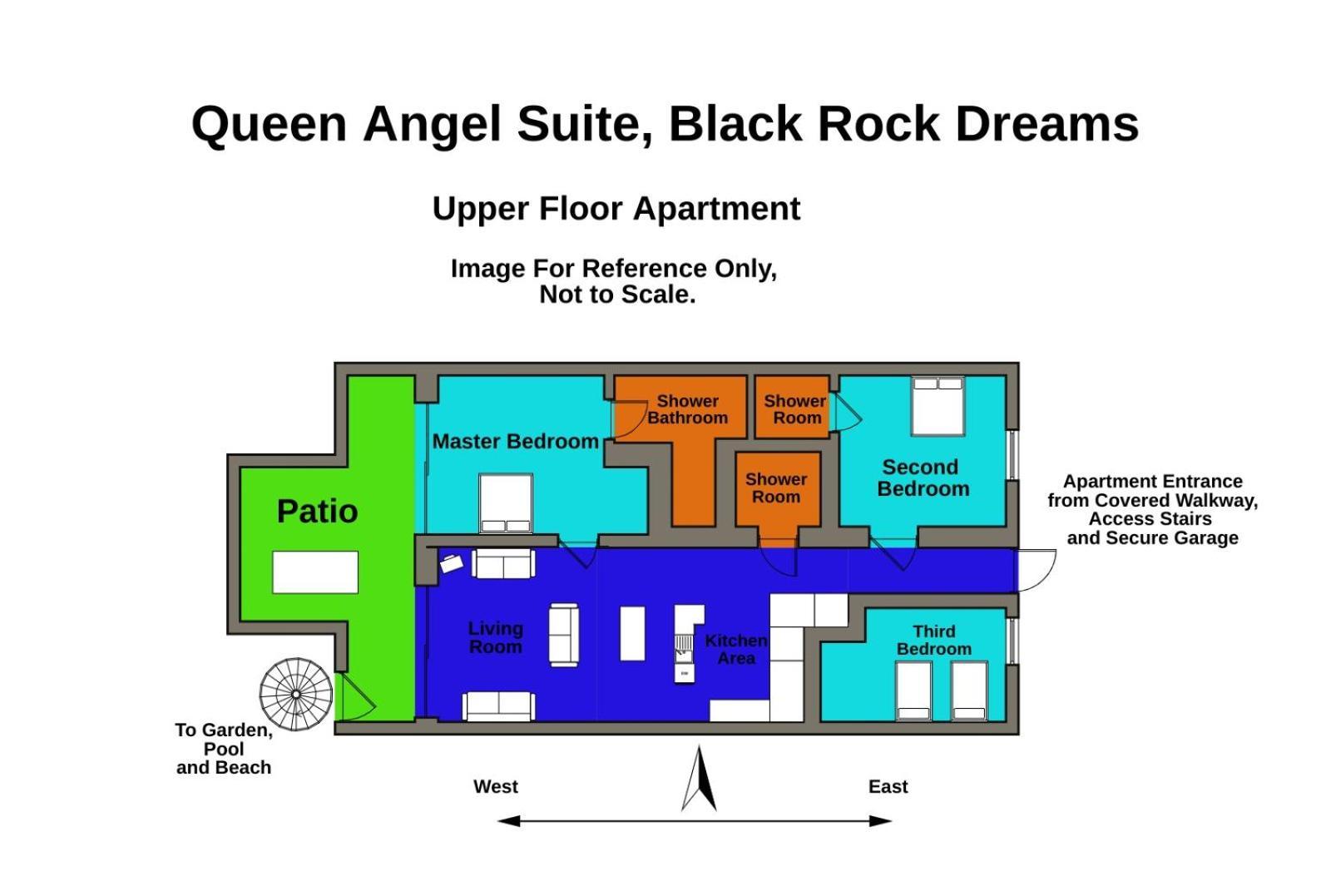 Queen Angel Suite. Stunning Apartment On Grafton Beach With Direct Beach Access Black Rock 外观 照片